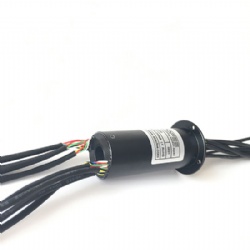 Military compact slip ring with through bore 12.7mm