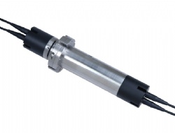 Two-channel Plastic Optical Fiber Rotary Joint